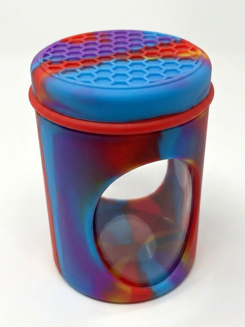 5oz Glass Jar with Silicone Jar Jacket