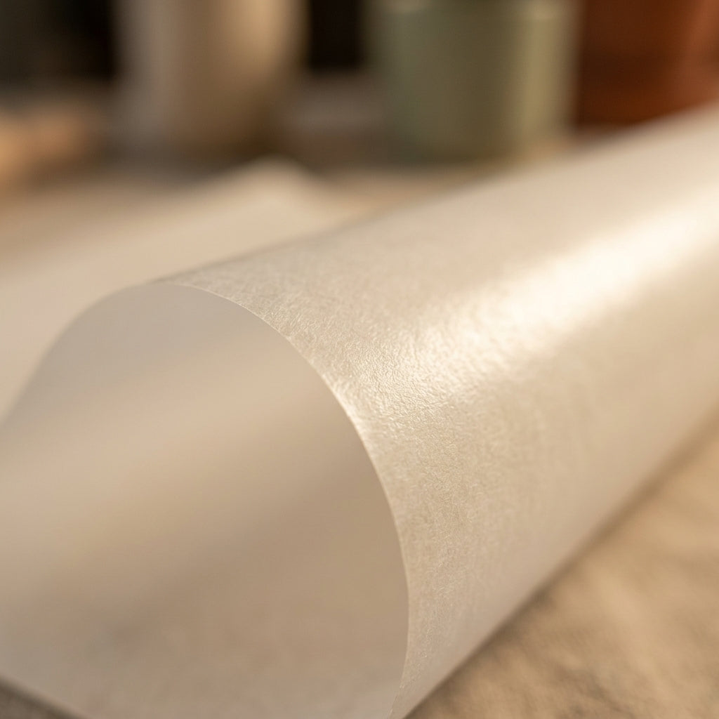 Silicone Release Paper Nonstick Coated Glassine Paper — material and finish detail