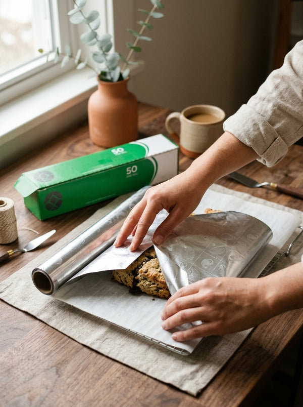 Kraft & Kitchen Wrap Foil Backed Parchment
