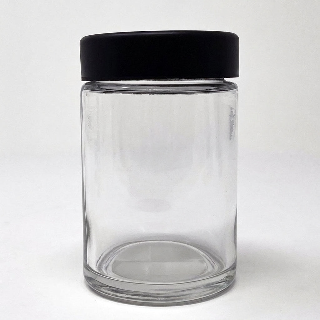 5oz Glass Jar with Black CR Lid