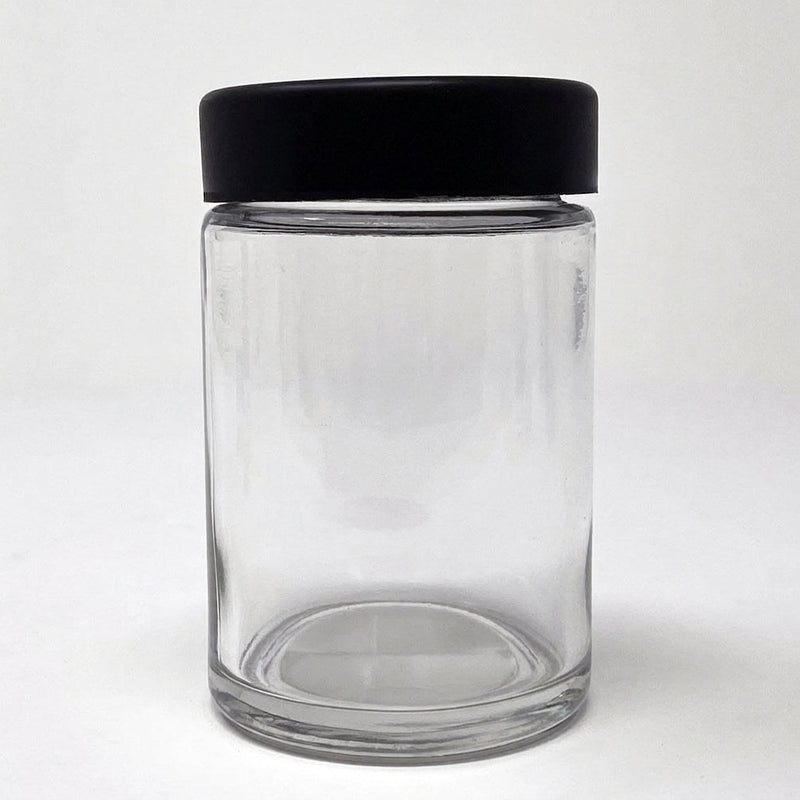 5oz Glass Jar with Black CR Lid