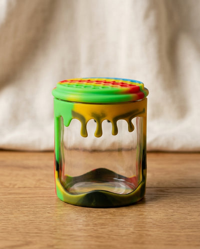 3oz Honey Jar with Silicone Jacket — product shot