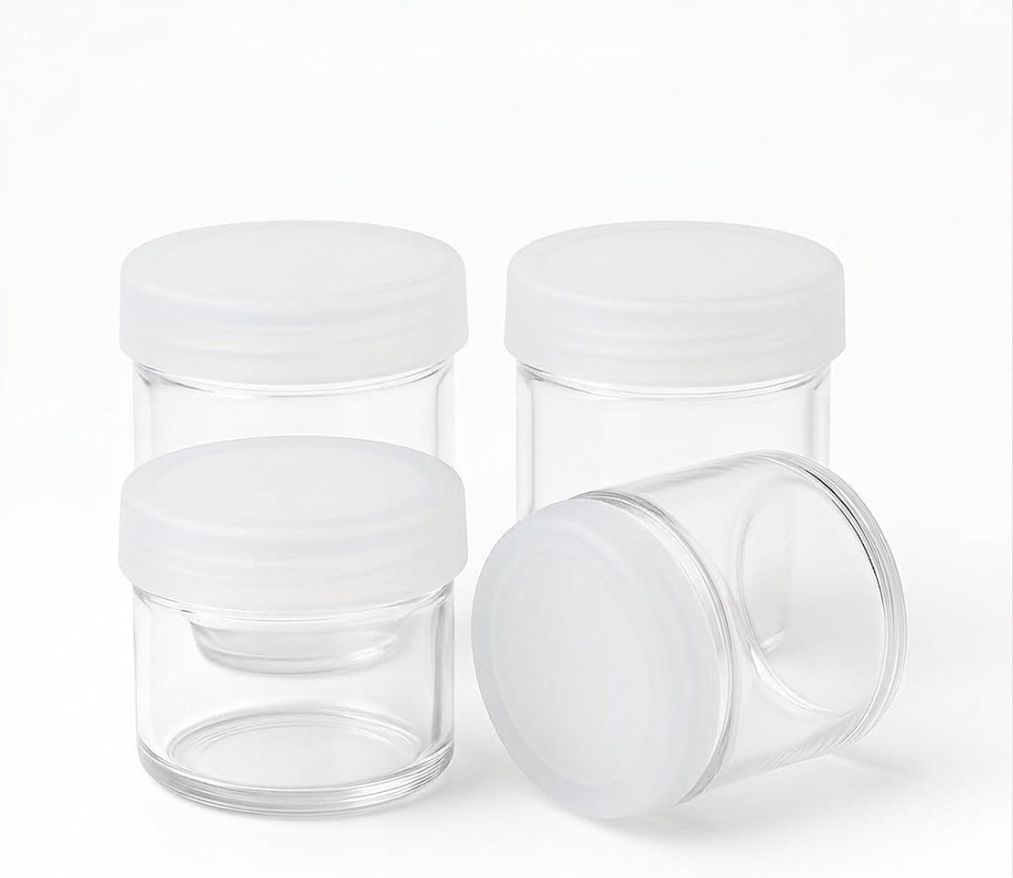6ml Glass No-Neck Jar