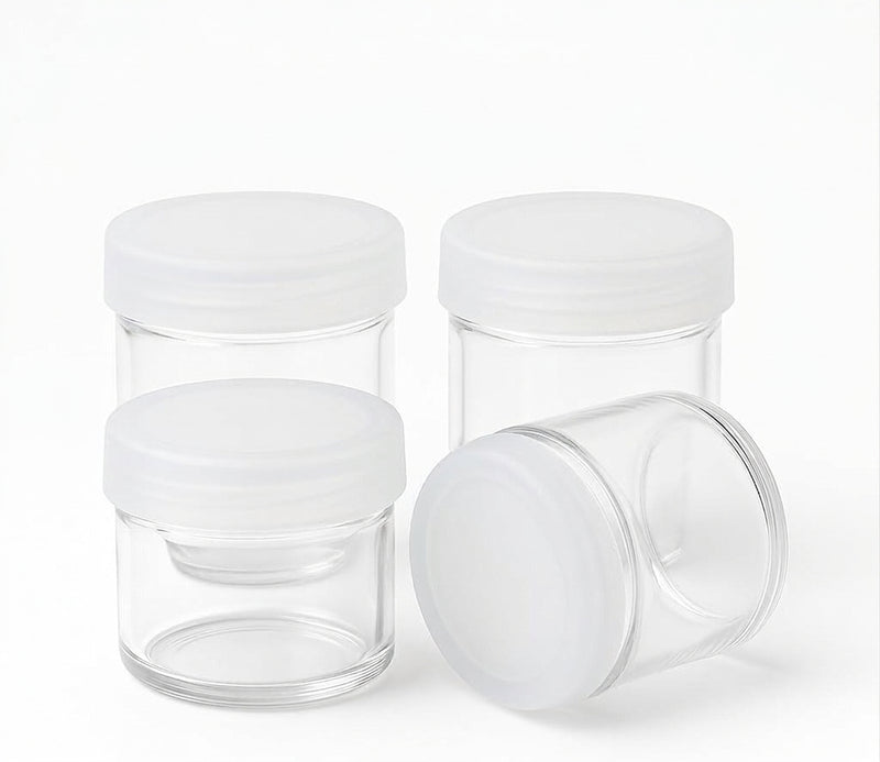 6ml Glass No-Neck Jar