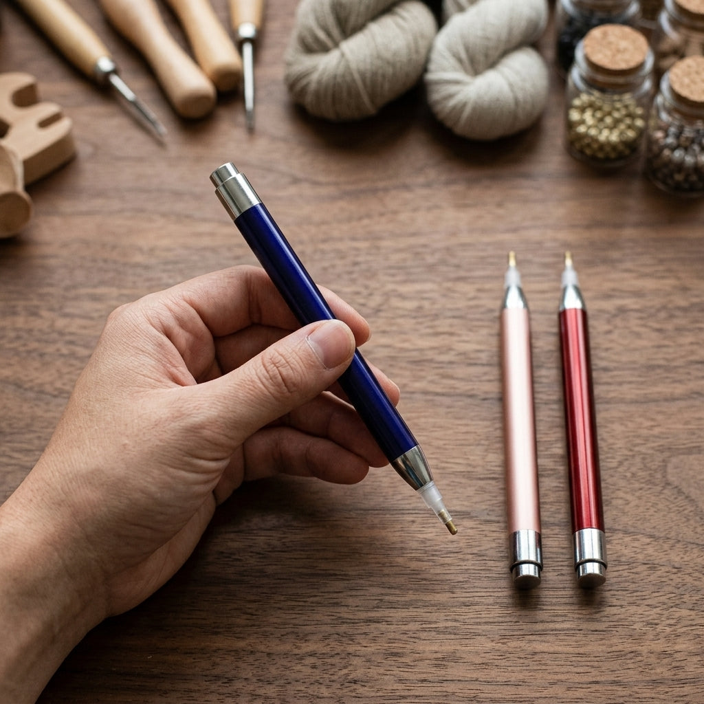 Luminous Point Drill Pen for Diamond Painting — size reference
