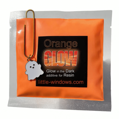 Super Glow in the Dark Resin Additive, Limited Edition Orange
