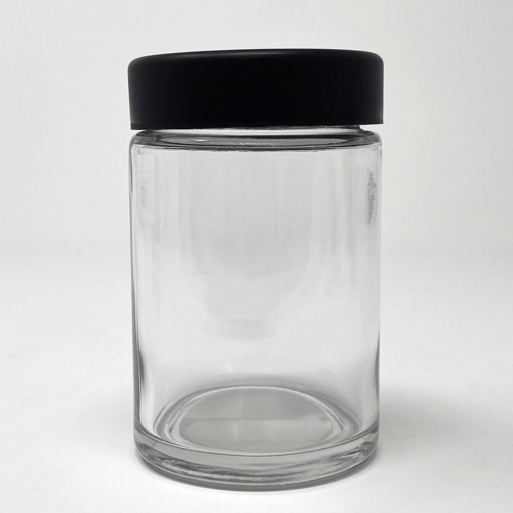5oz Glass Jar with Black CR Lid