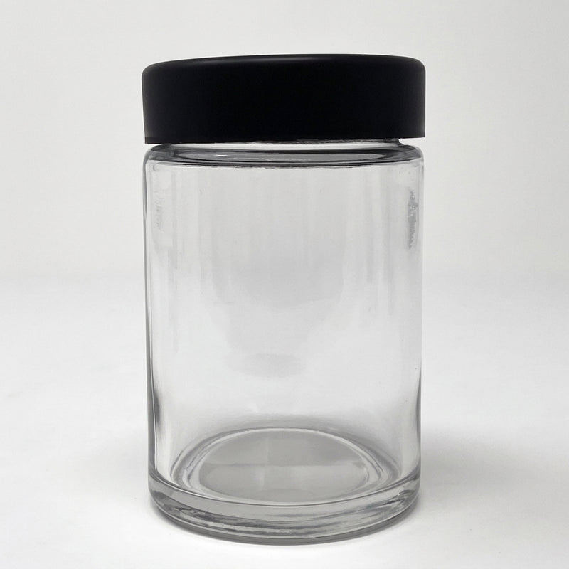 5oz Glass Jar with Black CR Lid