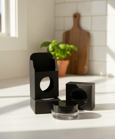 Blank Boxes for Jars - Kitchen Lifestyle