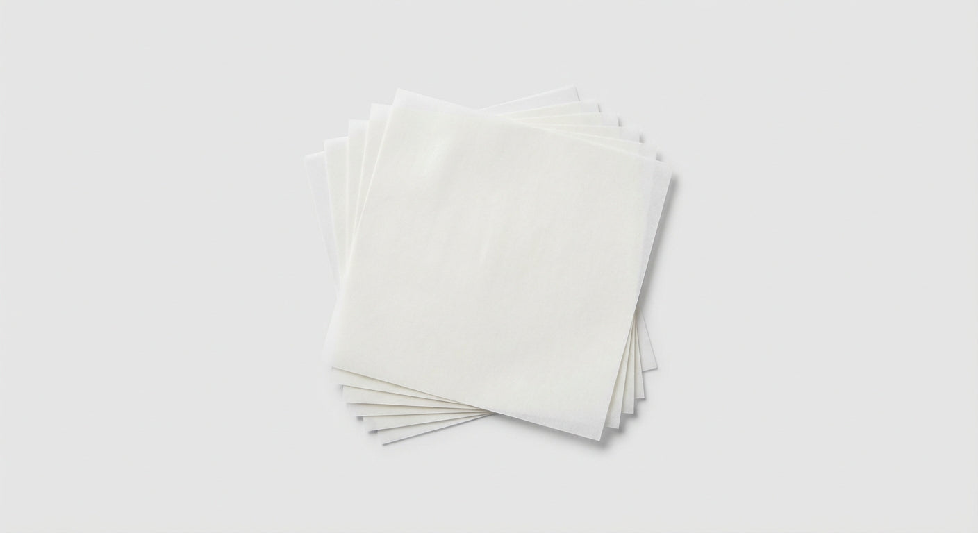 Oil Slick Non-Stick PRECUT Paper 4.5"x 4.5" - alternate angle