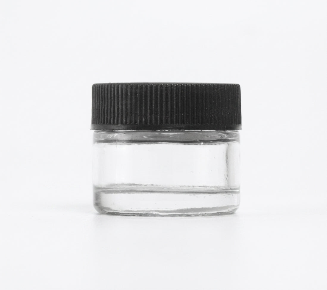 5ml Screw Top Jar with Black Lids