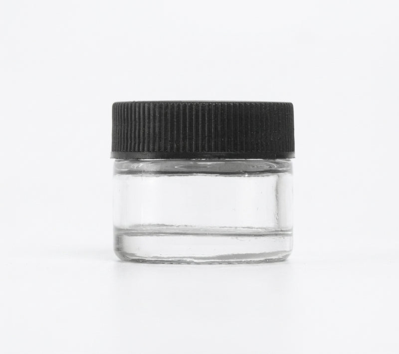 5ml Screw Top Jar with Black Lids