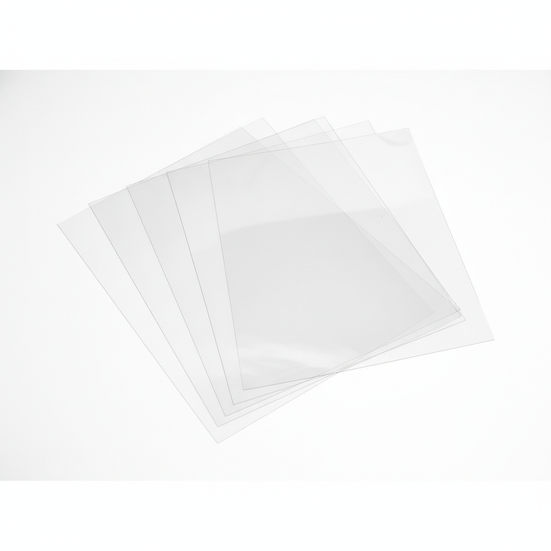 Kraft and Kitchen Clear FEP Nonstick Sheets - Crystal Clear Optical Grade Precut Film