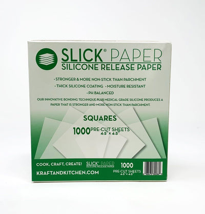 Oil Slick Non-Stick PRECUT Paper 4.5"x 4.5" - Oil Slick