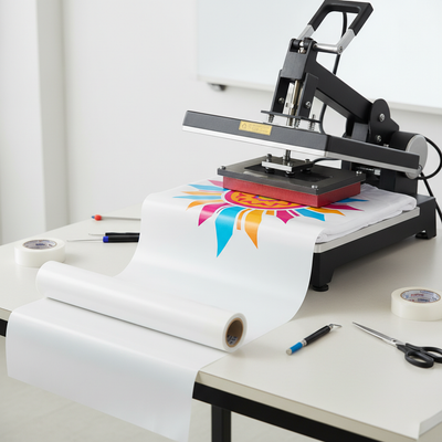 Lifestyle use case image for kraft kitchen sheet ptfe rolls