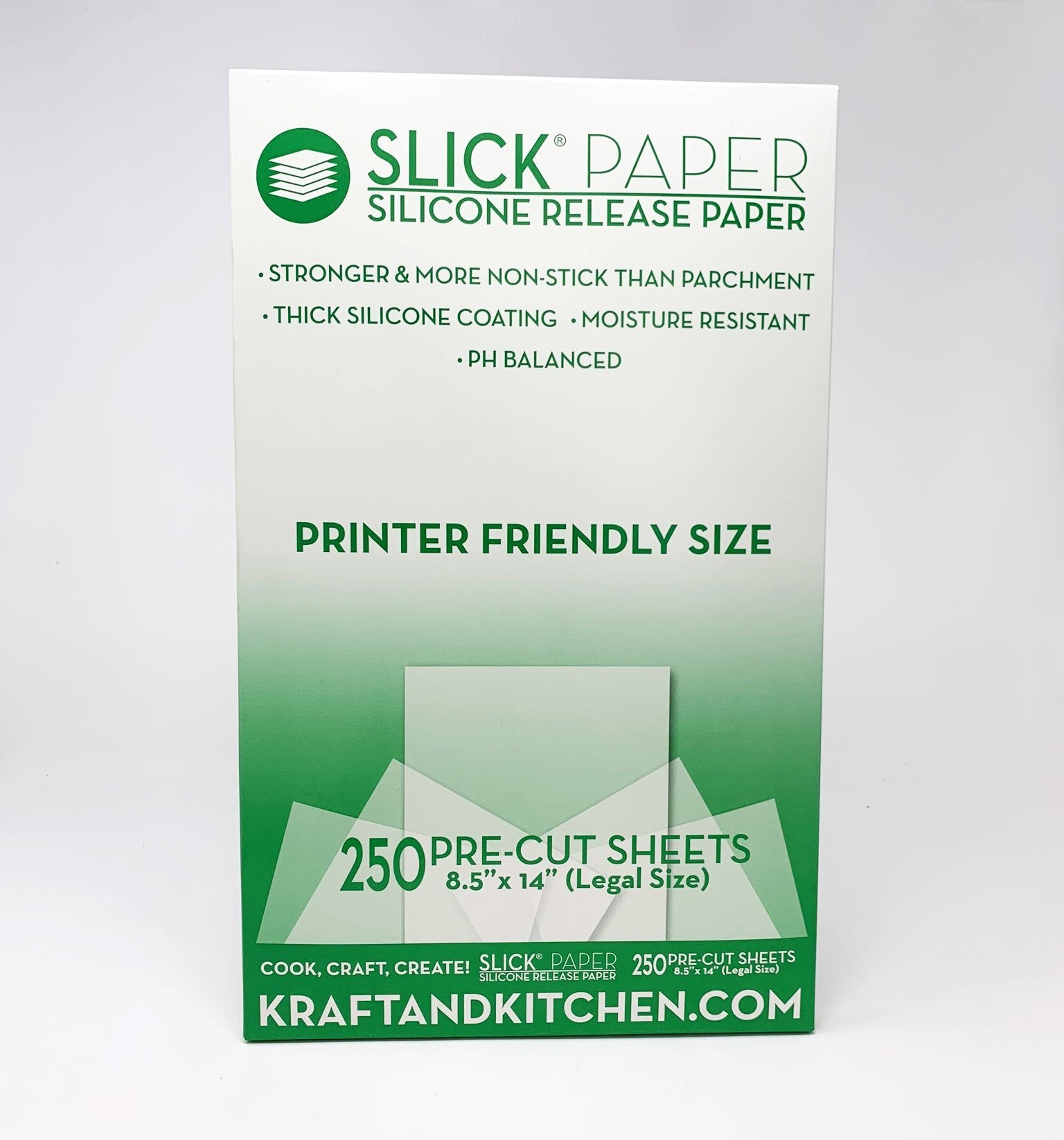 Silicone release paper Nonstick coated Glassine paper - Kraft & Kitchen
