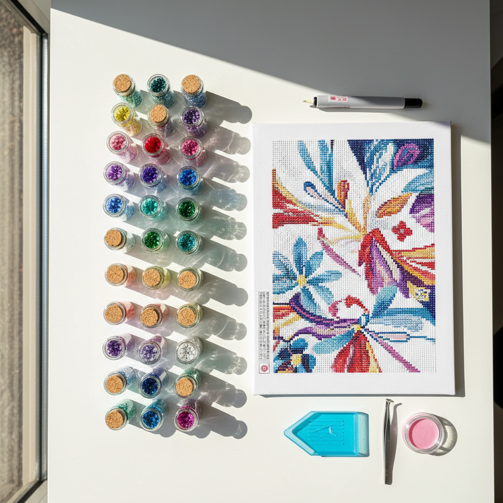 Diamond Painting Storage Solutions: Organizing Drills, Supplies, and Finished Pieces