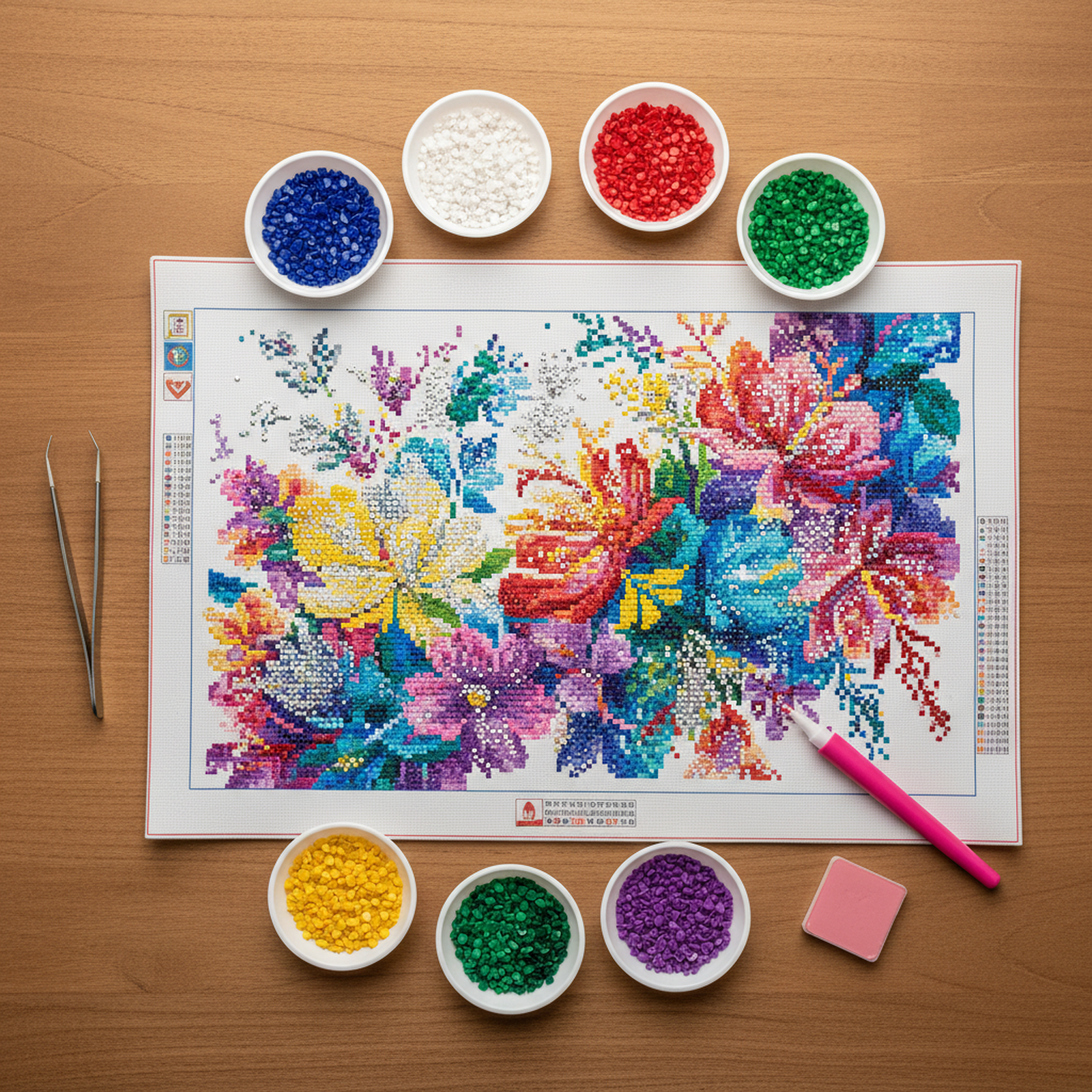 How to Keep Your Diamond Painting Canvas Sticky While Working