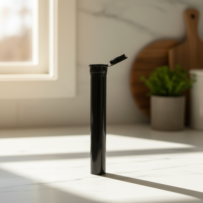 116mm Opaque Child Resistant Tube | Secure & Eco-Friendly Storage Packaging - Kitchen Lifestyle