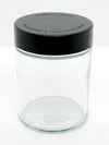 18 oz Child - Resistant Glass Jars (24 Pack) – Airtight, Odor - Proof Cannabis Packaging with Black Lids - Kraft & Kitchen