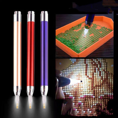 Luminous Point Drill Pen for Diamond Painting - alternate angle