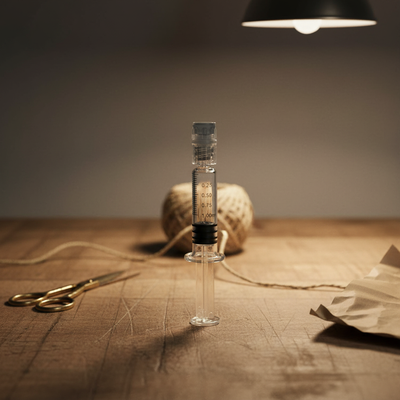 1ml Glass Syringe - Workspace Scene