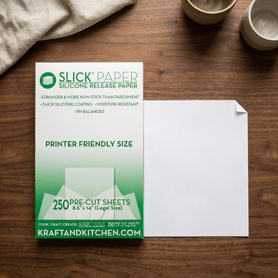 Silicone Release Paper Nonstick Coated Glassine Paper — size reference