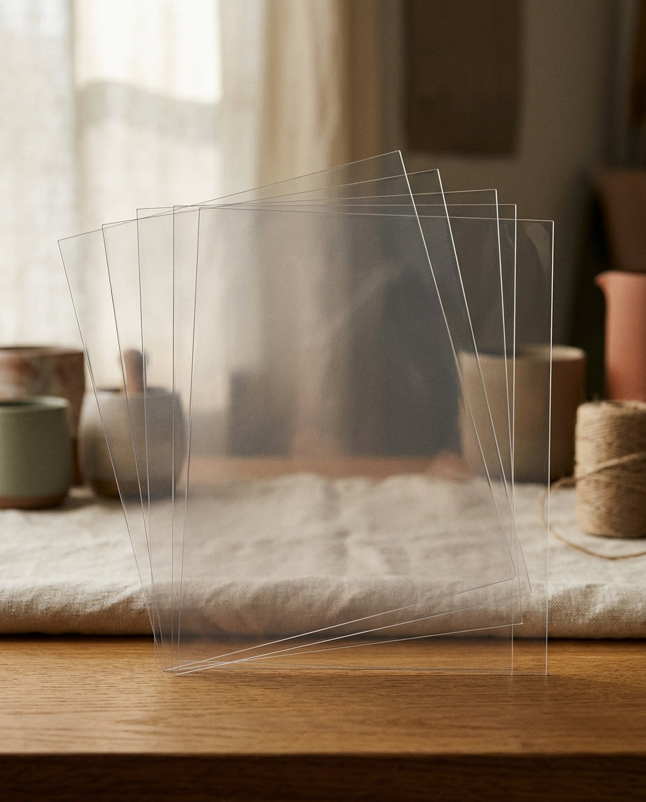 Kraft & Kitchen Clear FEP Sheets Precut — product shot