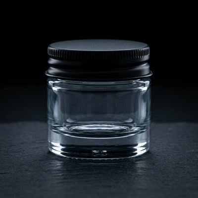 5ml Screw Top Jar with Black Lids — product shot