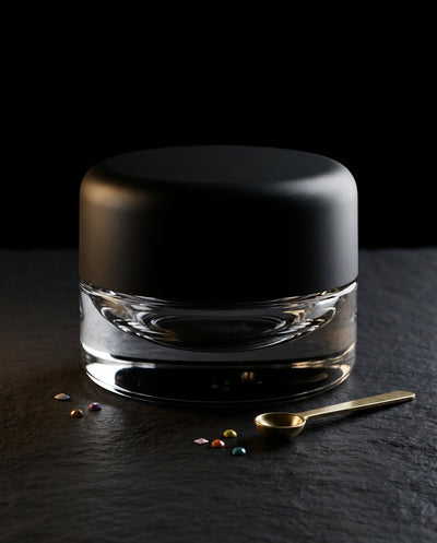 9ml Round Bottom Child Resistant Glass Jar with Lids — in craft-studio context