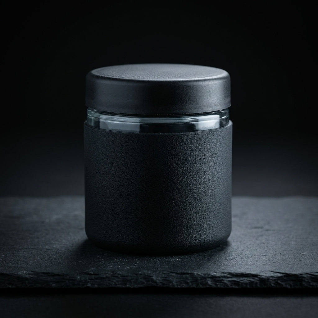 5oz Jar with Silicone Jar Jacket and Secret Container — product shot