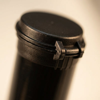 116mm Opaque Child Resistant Tube — material and finish detail