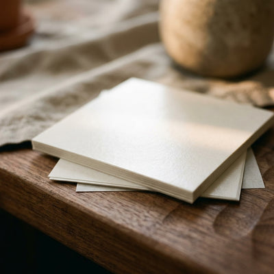 Oil Slick Non-Stick PRECUT Paper 4.5" x 4.5" — material and finish detail