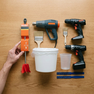 Premium Epoxy Tool Kit — size reference