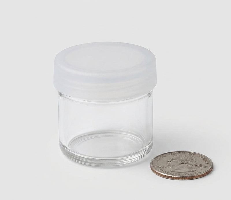 6ml Glass No-Neck Jar