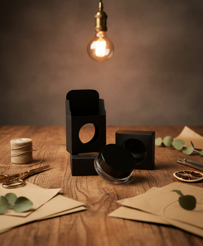 Blank Boxes for Jars - Workspace Scene