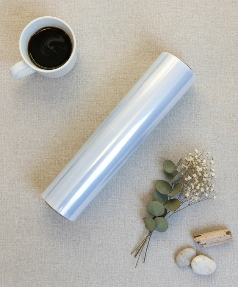 Bulk Roll of Fep Film. Multiple Thicknesses - Overhead Flatlay
