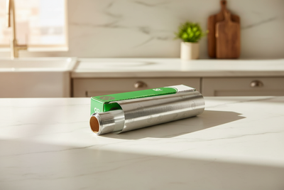 Kraft & Kitchen Wrap Foil Backed Parchment - Kitchen Lifestyle