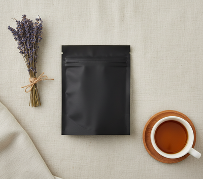 Mylar Bags for Storage - Overhead Flatlay