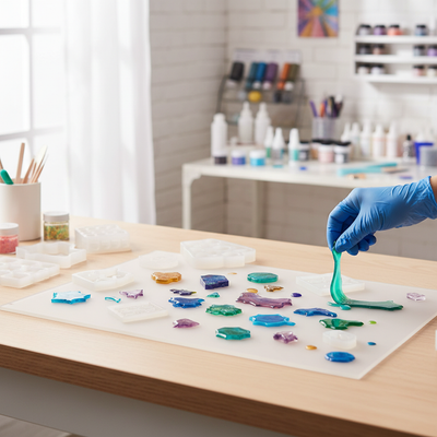 Lifestyle use case image for tiny silicone pads settiny silicone pads set of 2