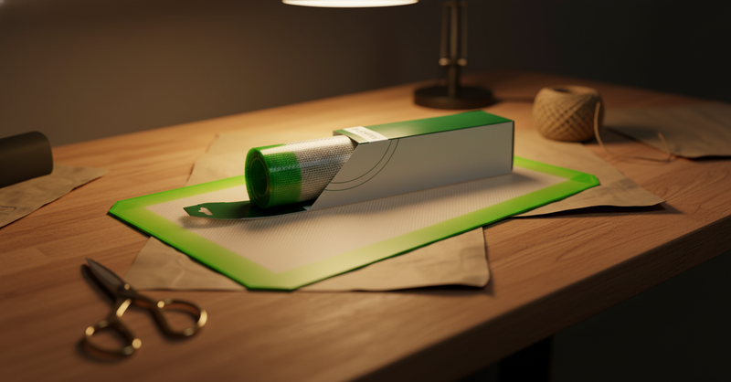 Platinum Silicone Nonstick Pads - Workspace Scene