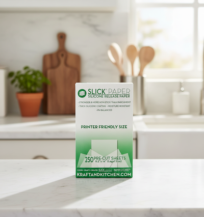 Silicone Release Paper Nonstick Coated Glassine Paper - Kitchen Lifestyle