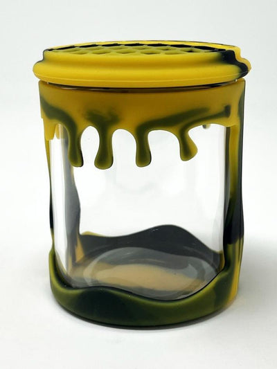 3oz Honey Jar with Silicone Jacket - Kraft & Kitchen