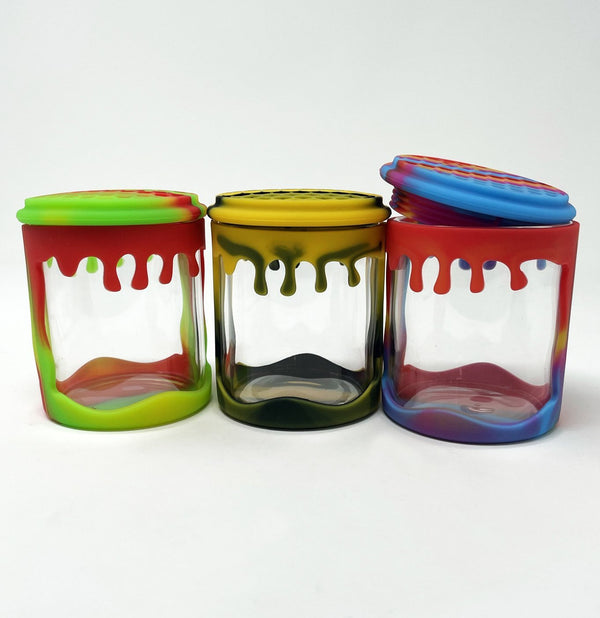 3oz Honey Jar with Silicone Jacket