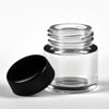 5ml Screw Top Jar with Black Lids - Kraft & Kitchen