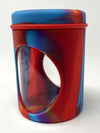 5oz jar with silicone jar jacket and secret Container - Kraft & Kitchen