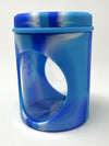 5oz jar with silicone jar jacket and secret Container - Kraft & Kitchen