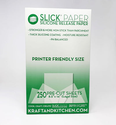 Silicone release paper Nonstick coated Glassine paper - Kraft & Kitchen